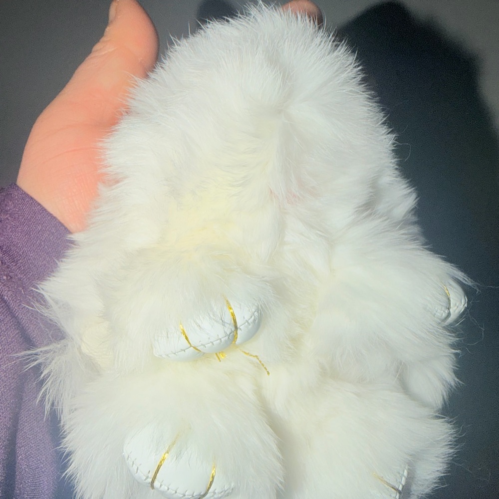 rare white bunnylulu authentic BNWOT comes w tin